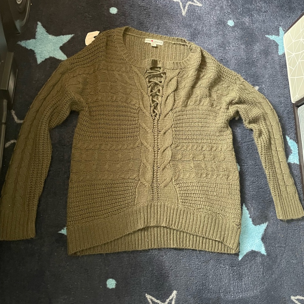 Green XL Sweater